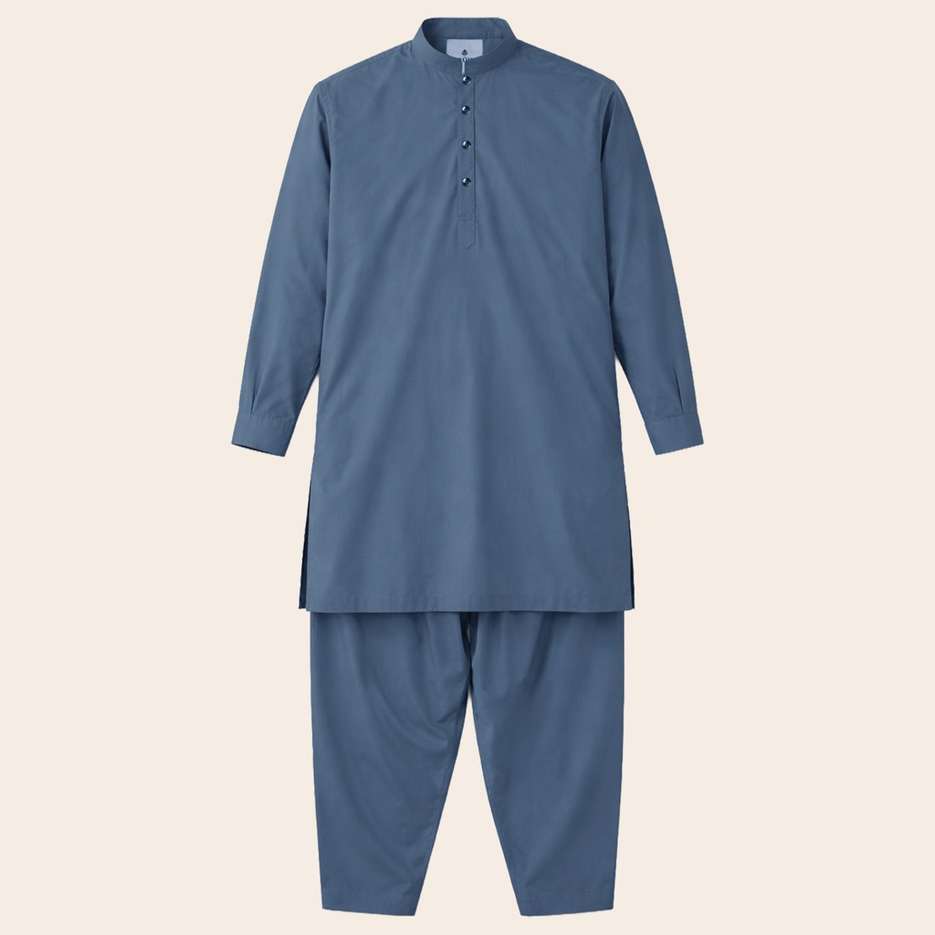 Men's Kameez Shalwar (RVLPSH-5|U3234/BND-CCF)