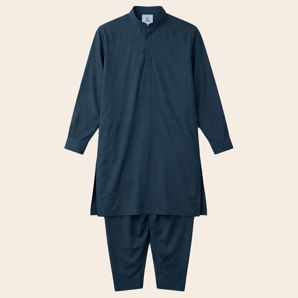 Men's Kameez Shalwar (RVLPSH-4|U3234/BND-CCF)