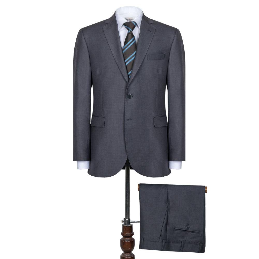 Men's Wool Blend Suit (STR-36|TLF18)        