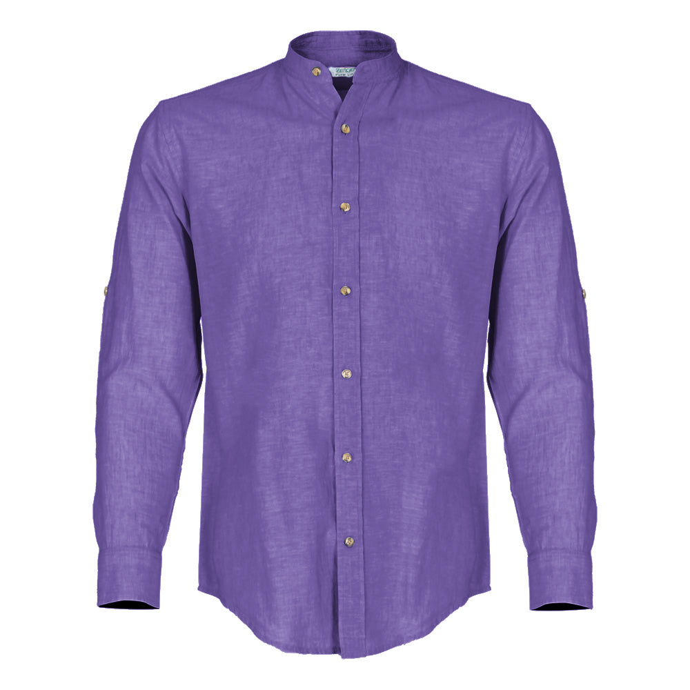 Men's Pure Linen Shirt (LIN-1048|REG)        