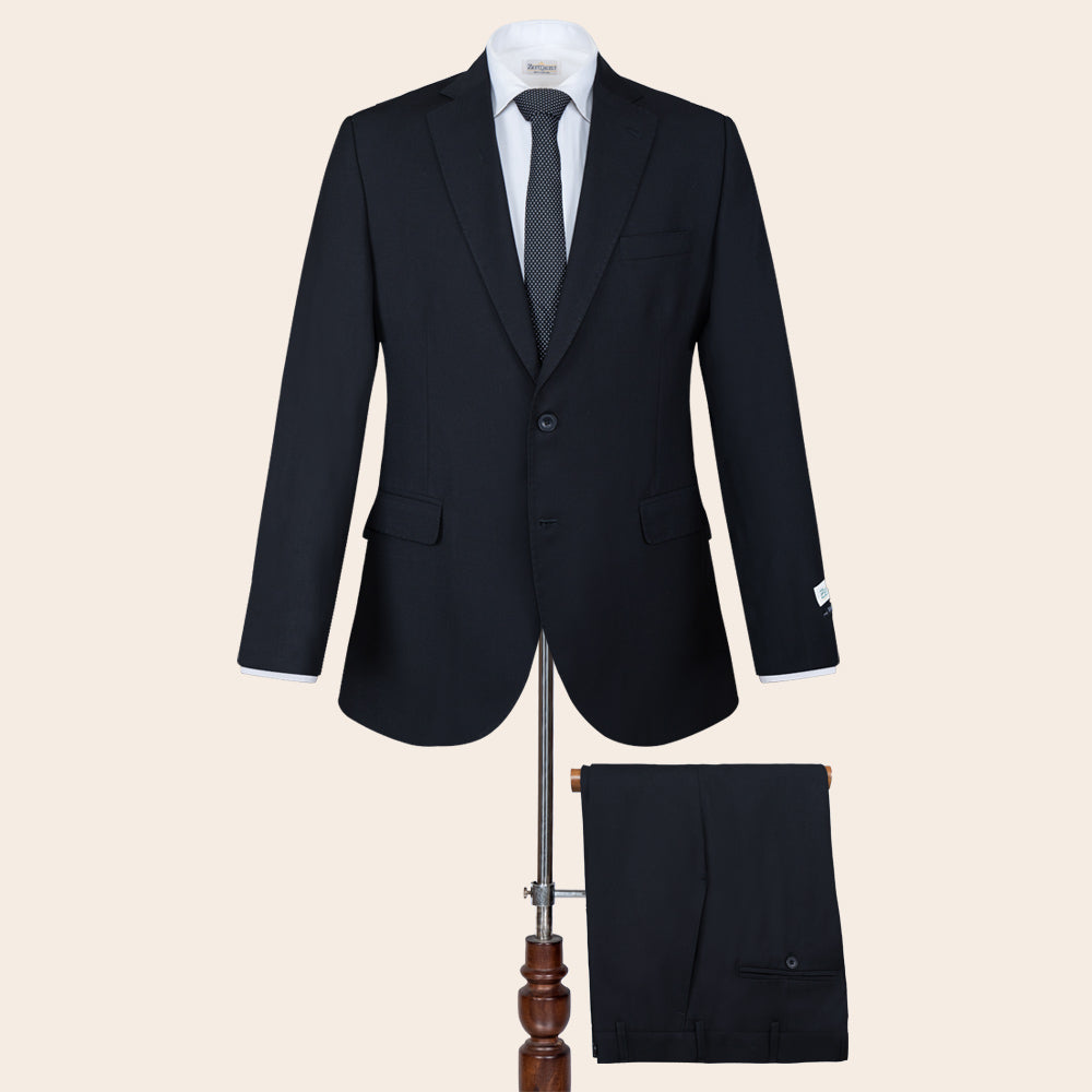 Men's Wool Blend Suit (STR-29|TLF18)        