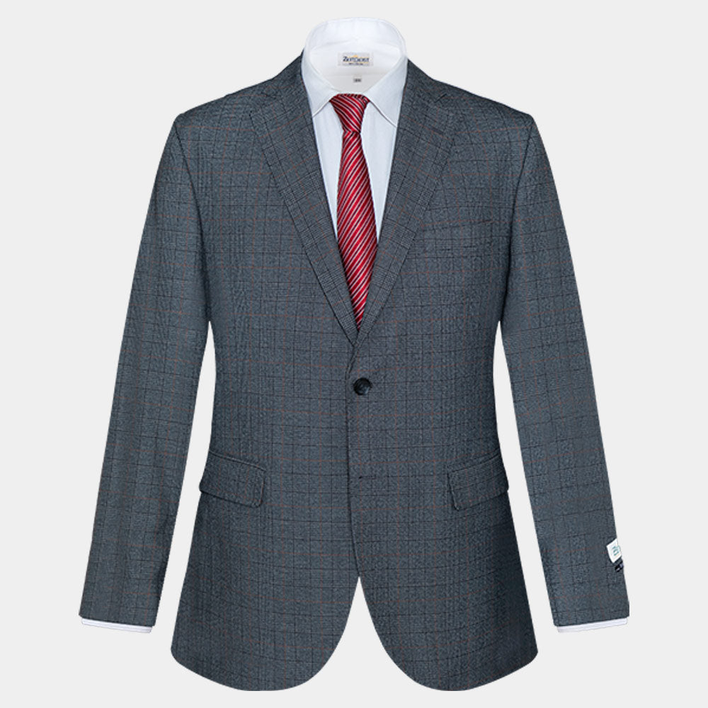 Men's Extra Fine Wool Blend Jacket (JTR-39|TLF18)        