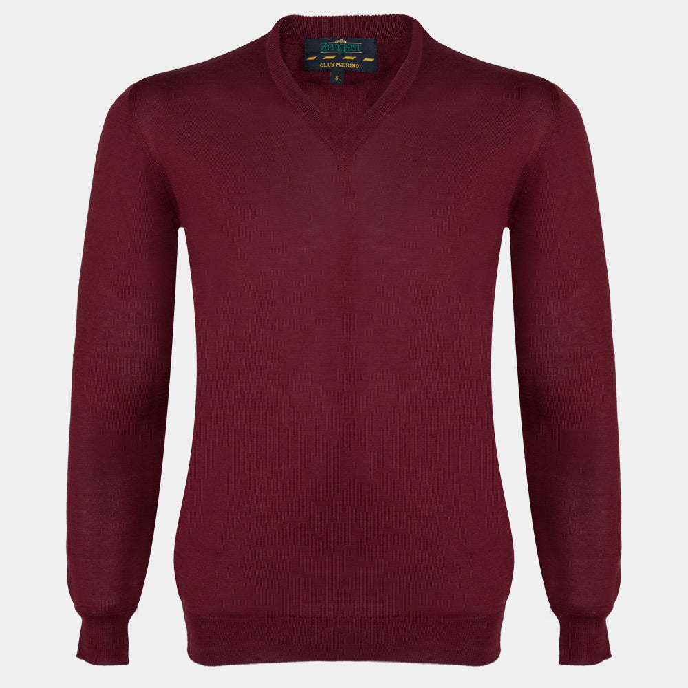 Men's Club Merino Sweater (LY-9088|VNK/FSL)        