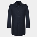 Men's Wool Blend Half Coat (BL-126|CLR)       