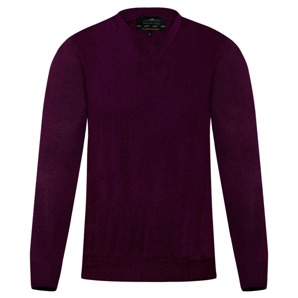 Men's Club Merino Sweater (LY-9085|VNK/FSL)        
