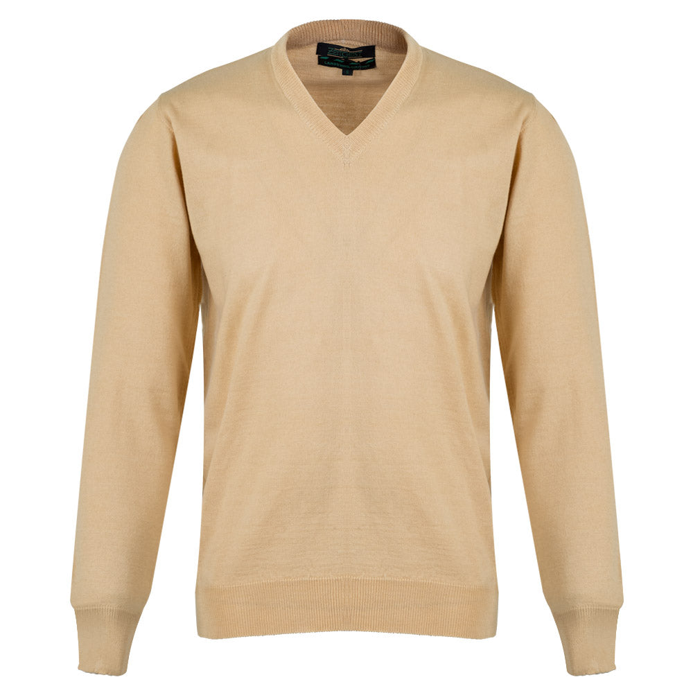 Men's Lambswool Country Sweater (QW-010|VNK/FSL)        