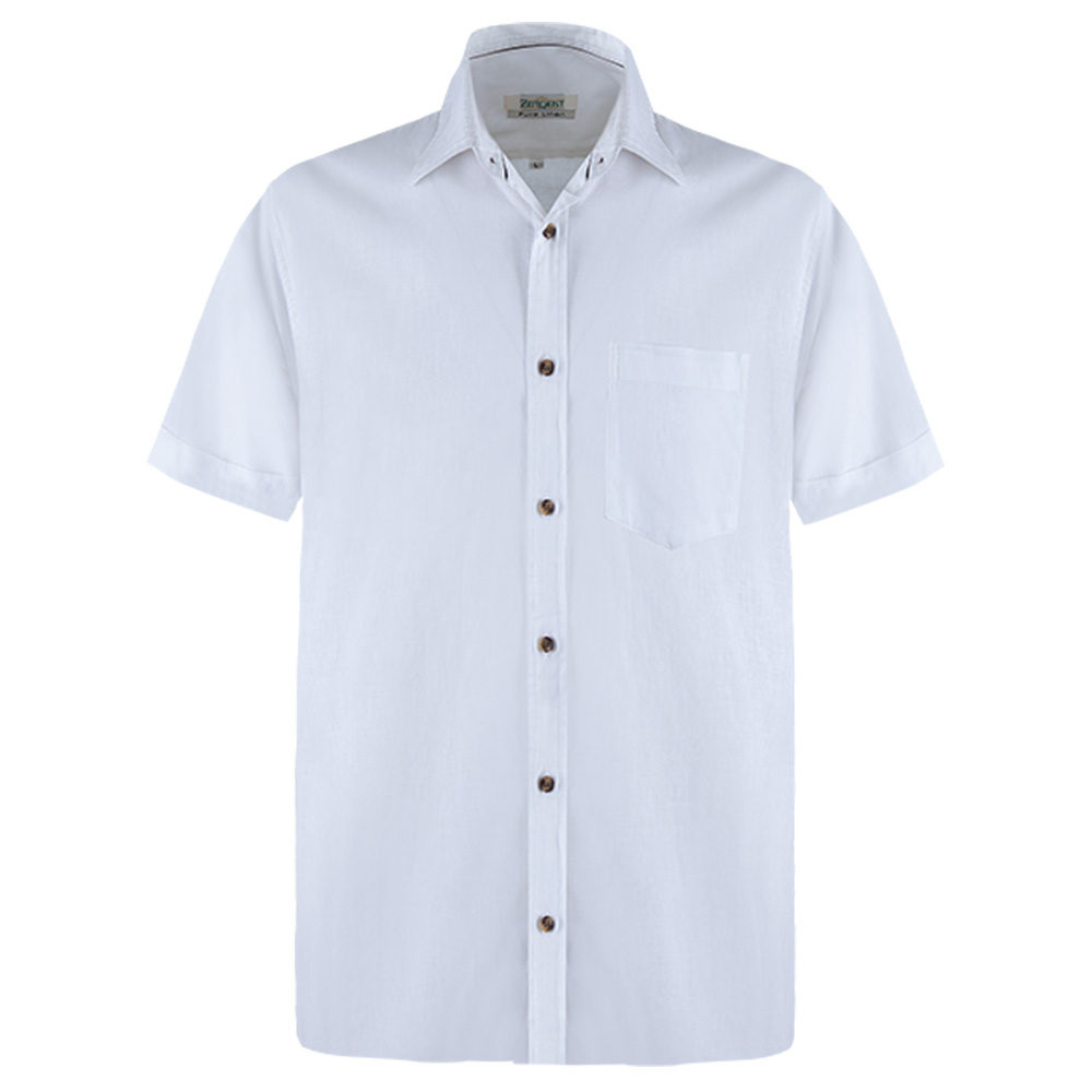 Men's Pure Linen Bushirt (LIN-1215|CLR/HSP)