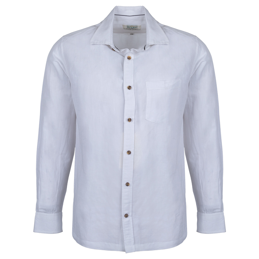 Men's Pure Linen Bushirt (LIN-1216|FSL)        