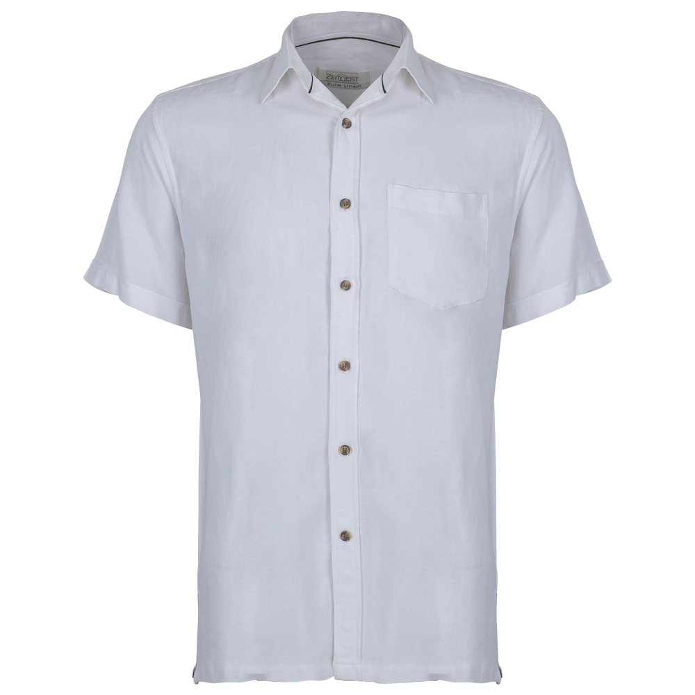 Men's Pure Linen Bushirt (LIN-1223|HSP)        