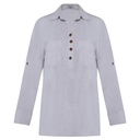Women's Pure Linen Top (LIN-1236|A1582)        