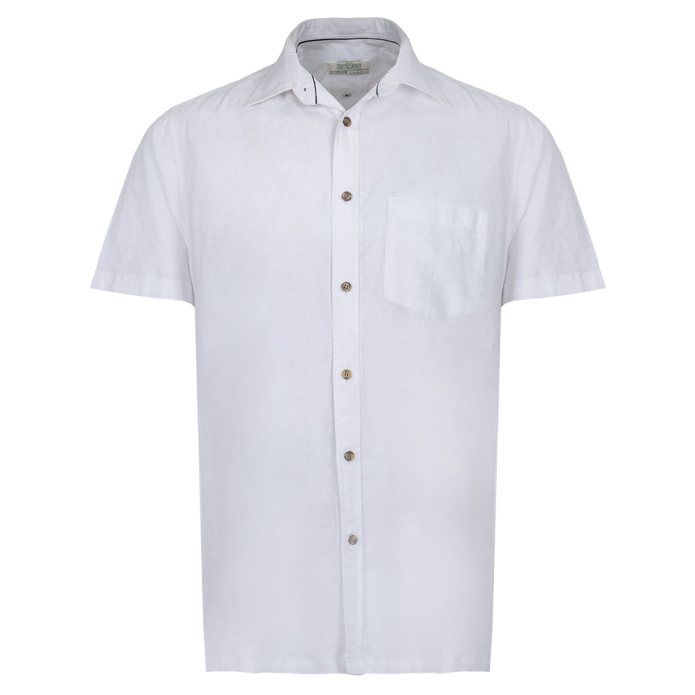 Men's Pure Linen Bushirt (LIN-1209|HSP)        