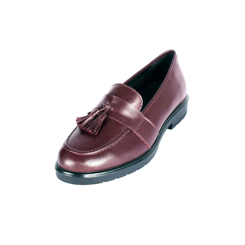 Red Plain Leather Loafer (PAK-SER-16-11-7610-SP|MIS/1)