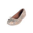 Brown Fancy Leather Ballet Flat (PAK-SER-19-09-13484|MIS/1)