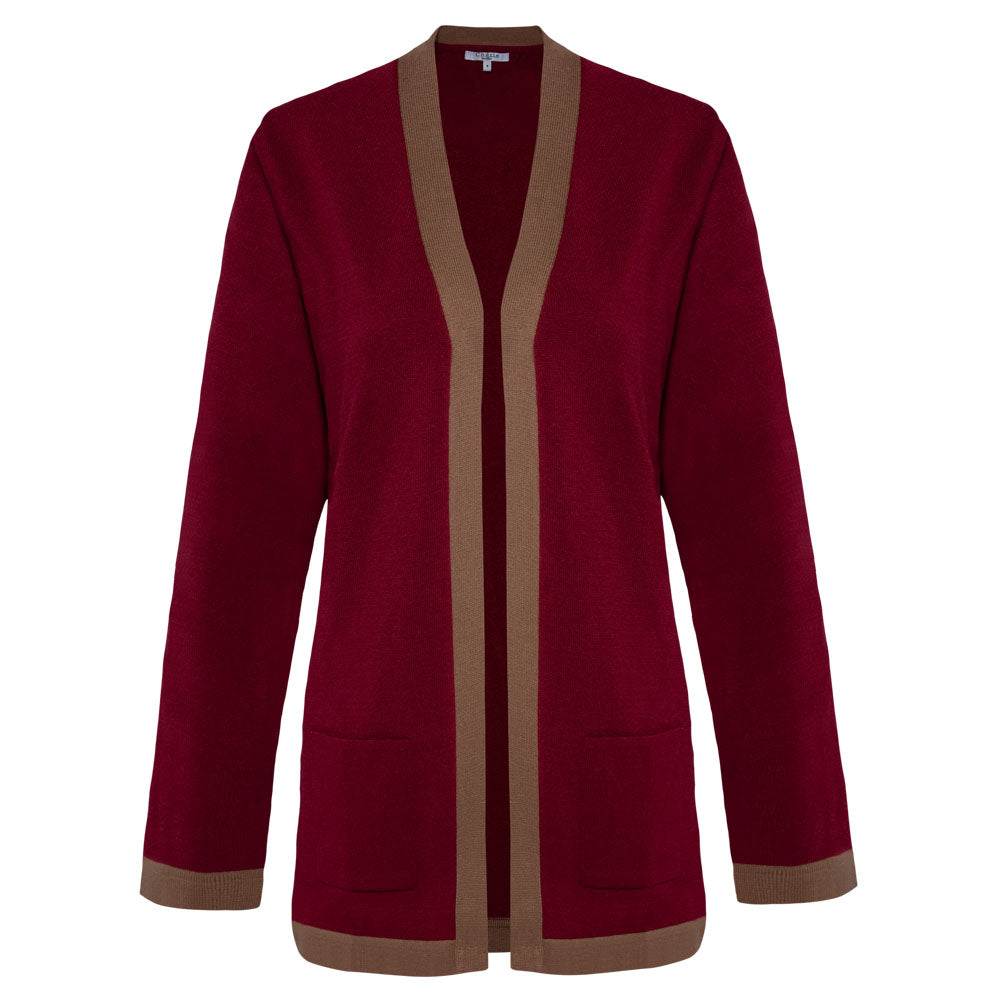 Women's Viscose Polyester Nylon Cardigan (YARN-113-F-P|1669)        