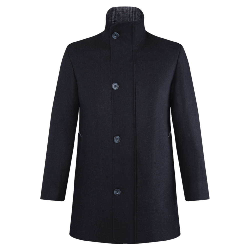 Men's Wool Blend Zipper Jacket (BL-128|ZJ1)       