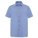 Men's Pure Linen Bushirt (LIN-1258|HSP)        