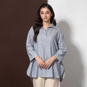 Women's Pure Linen Top (LIN-1267|1720)        