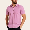 Men's Pure Linen Bushirt (LIN-1299|HSP)        
