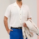 Men's Pure Linen Bushirt (LIN-1306|HSP)        