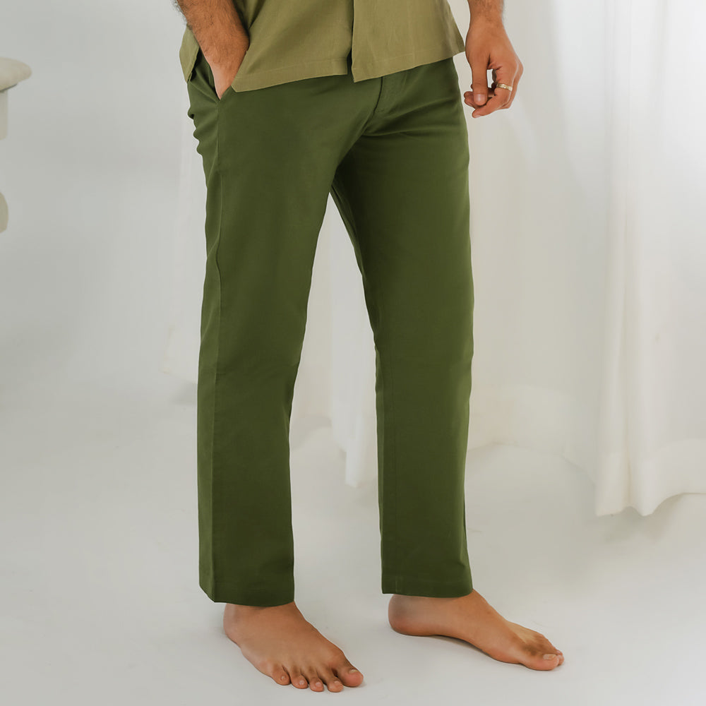 Men's Stretch Cotton Chino (CTS-92|SMS/ZRA|FOLA)