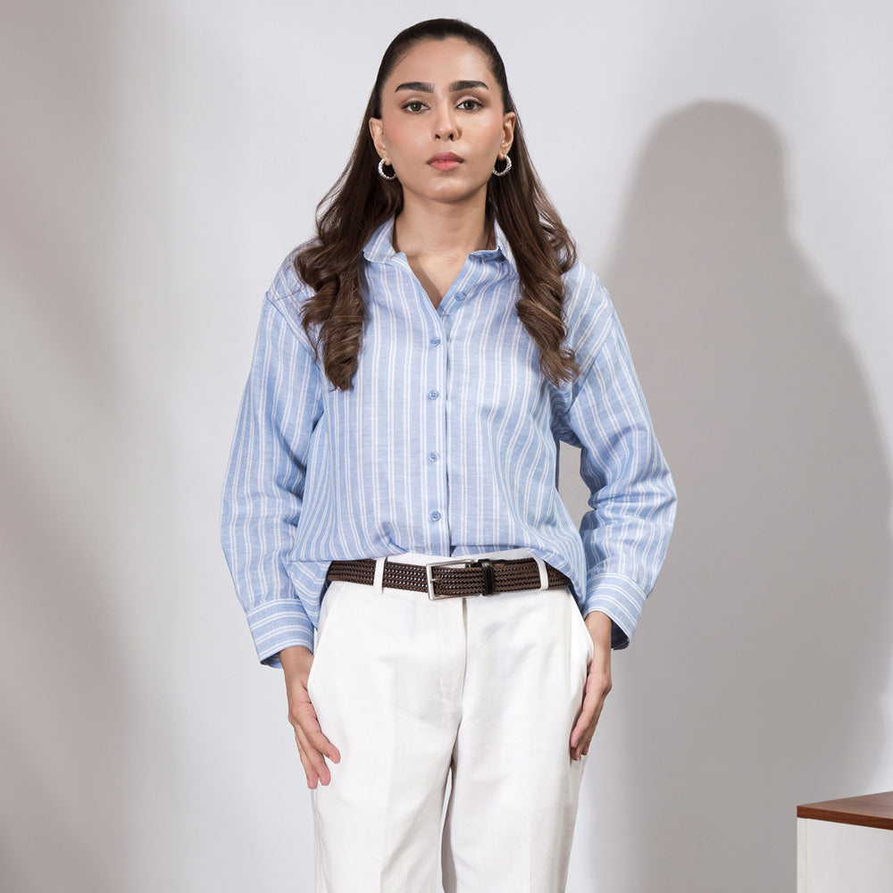 Women's Pure Linen Top (LIN-1362|1724)        