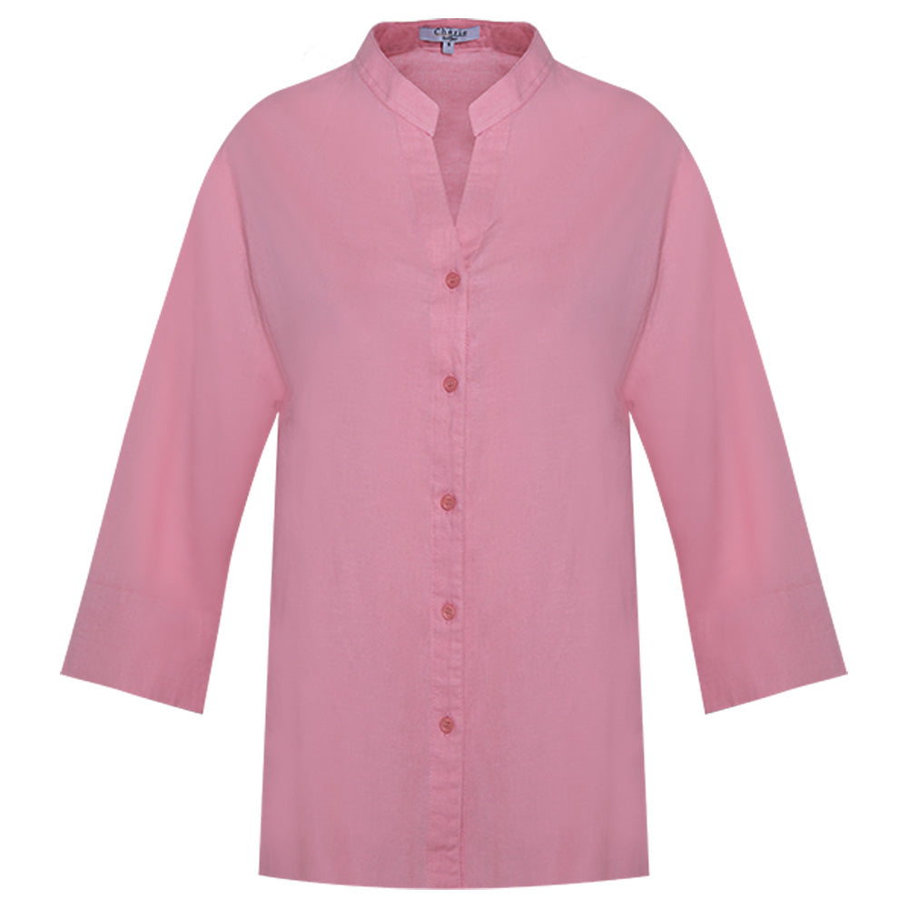 Women's Pure Linen Top (LIN-1350|1721)        