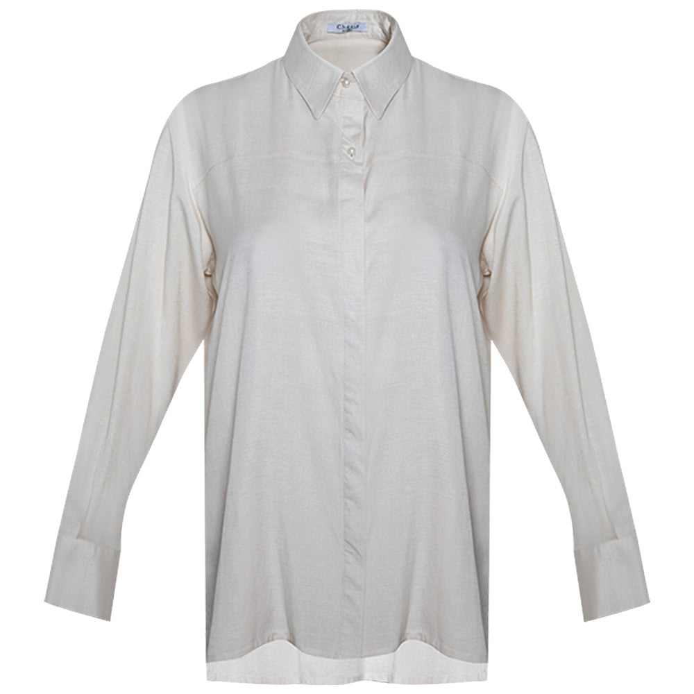 Women's Pure Linen Top (LIN-1311|1735)        