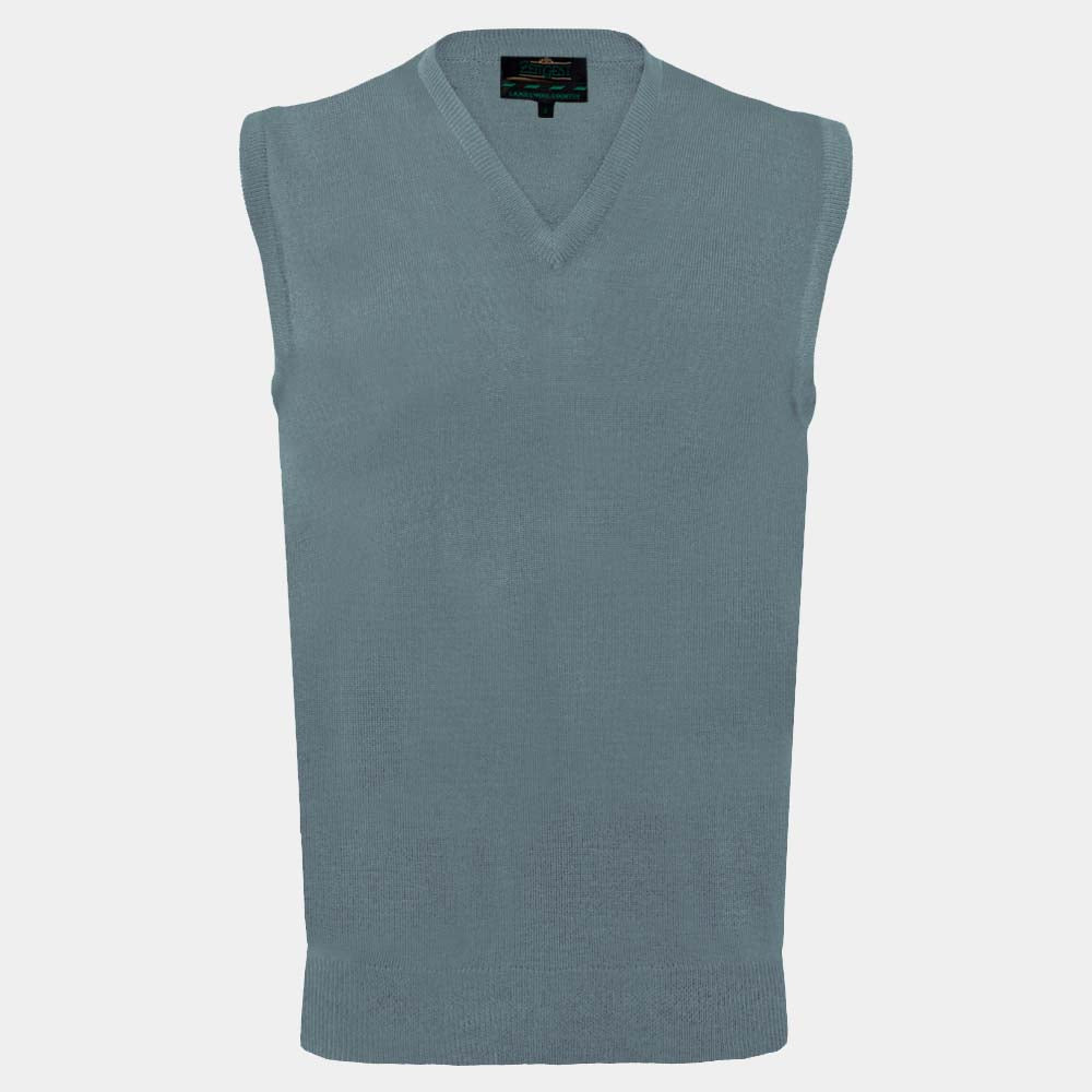 Men's Lambswool Country Sweater (LW-076|VNK/SLL)        