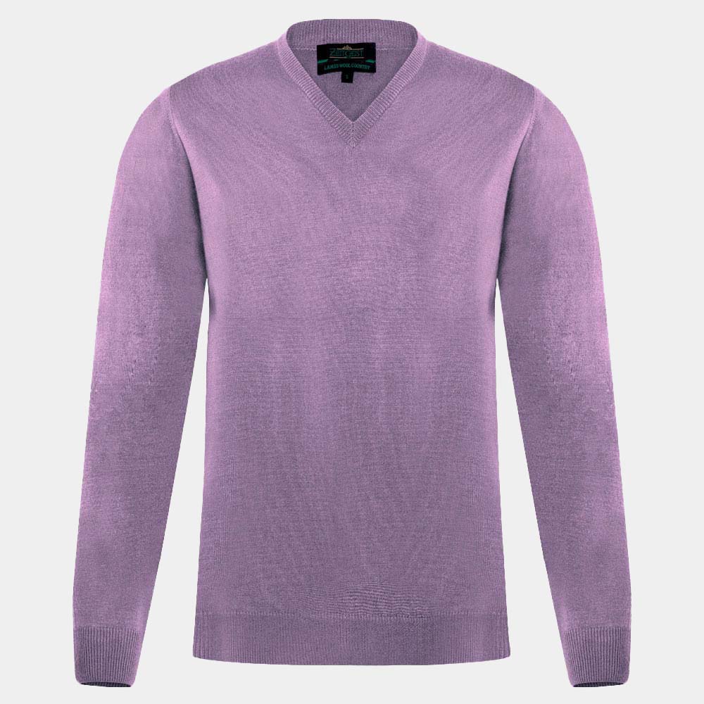 Men's Lambswool Country Sweater (LW-038|VNK/FSL)        