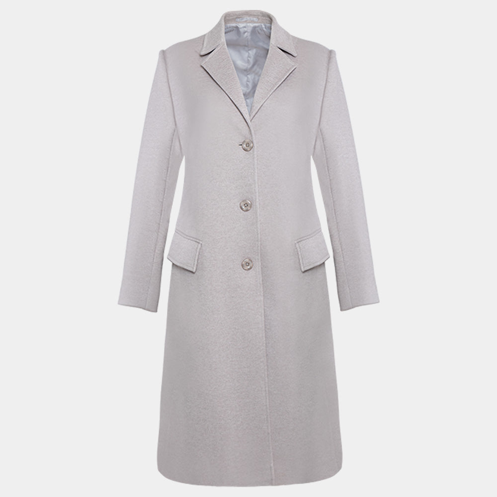 Women's Microfiber Over Coat (KNT-64|1656)       