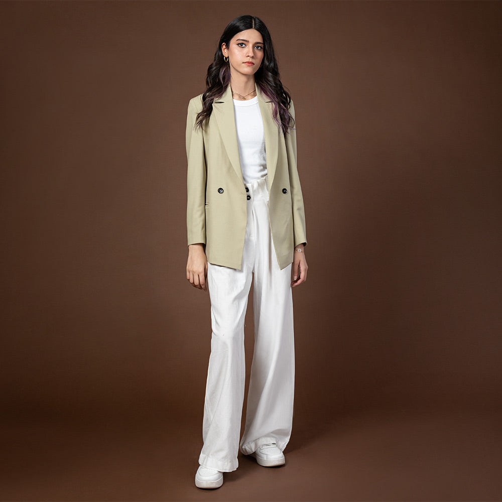 Women's Wool Rich Blend Jacket (STR-52|1677)        
