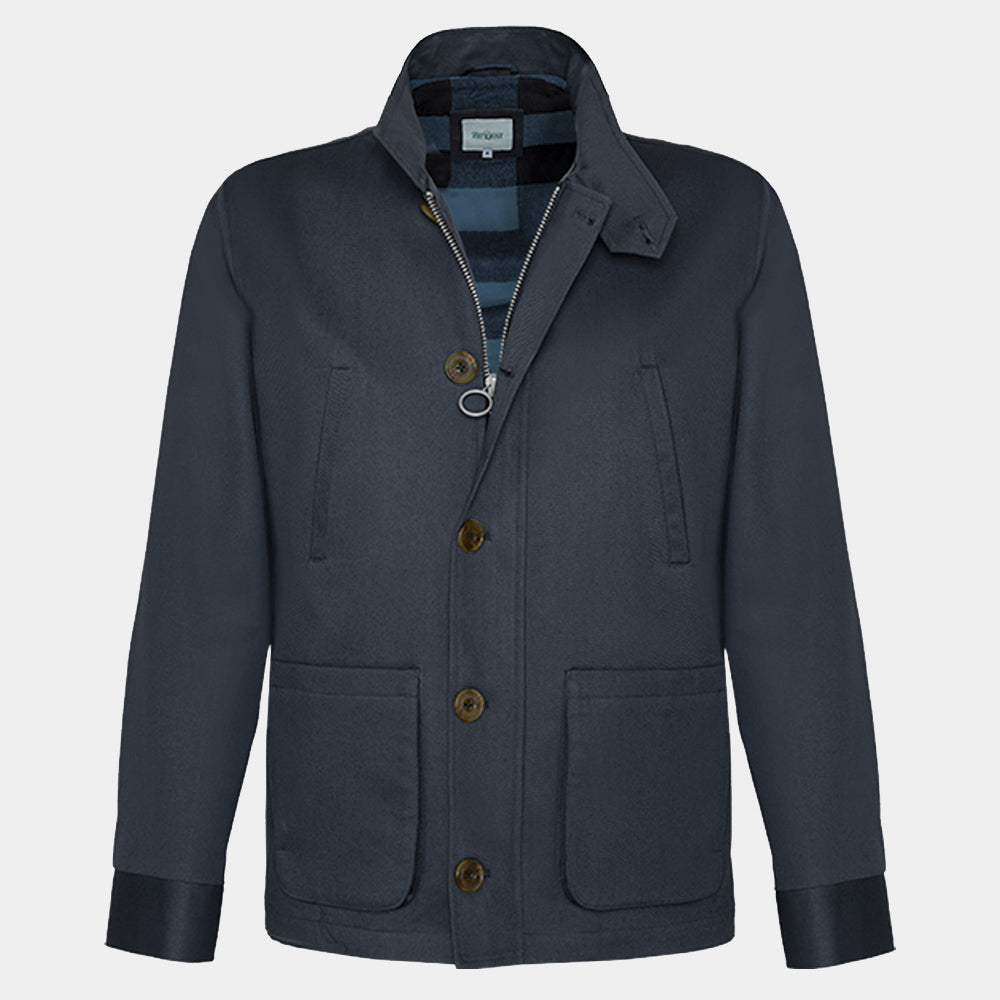 Men's Pure Cotton Zipper Jacket (CTN-772|DRL)       