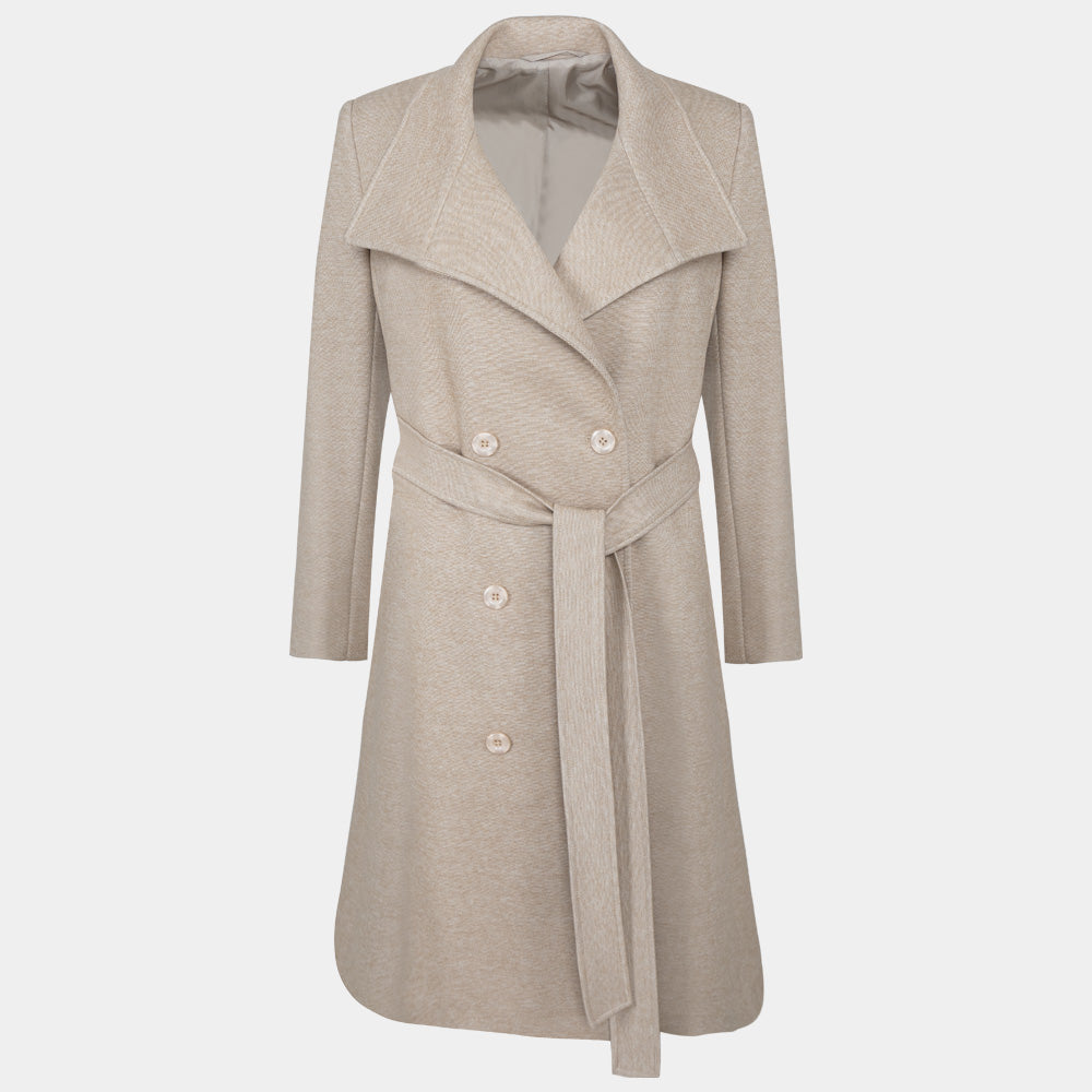 Women's Microfiber Over Coat (KNT-69|1665)       