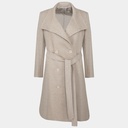 Women's Microfiber Over Coat (KNT-69|1665)       