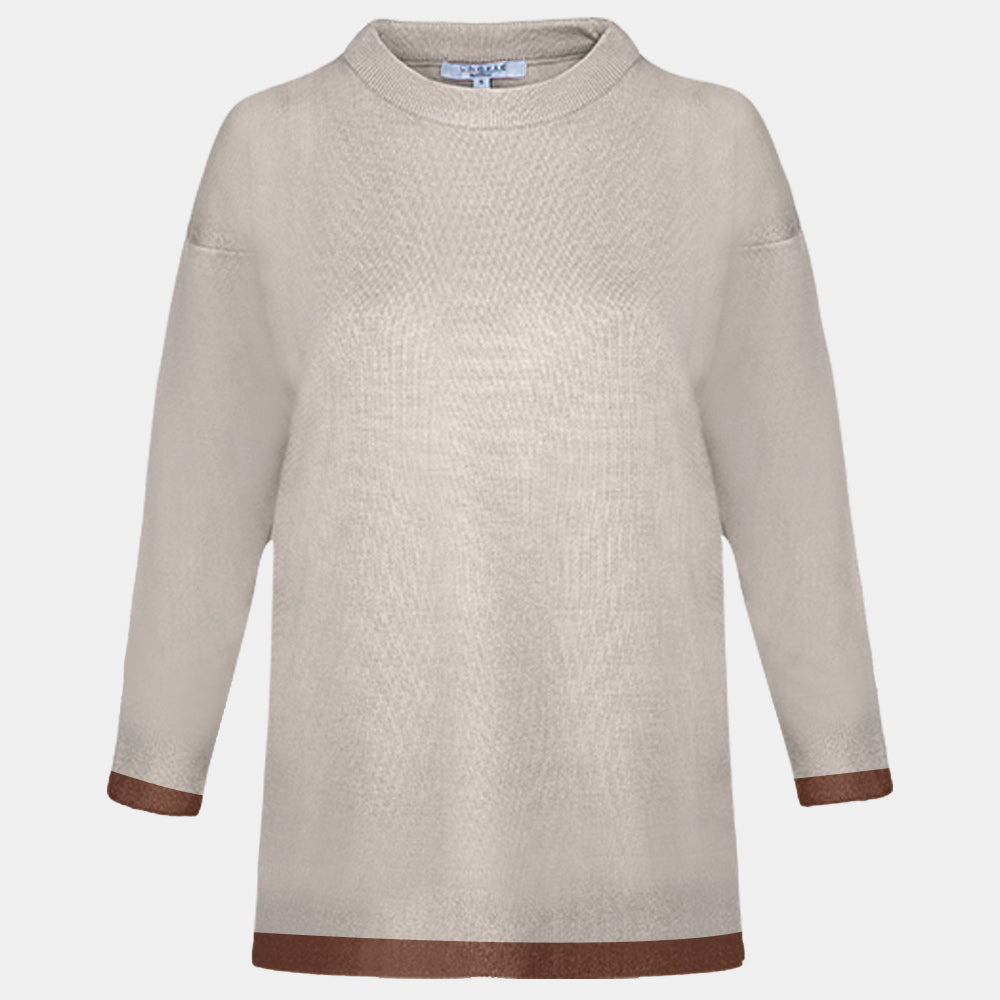 Women's Viscose Polyester Nylon Sweater (YARN-303|1684)        