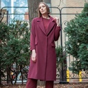 Women's Microfiber Over Coat (KNT-74|1801)       
