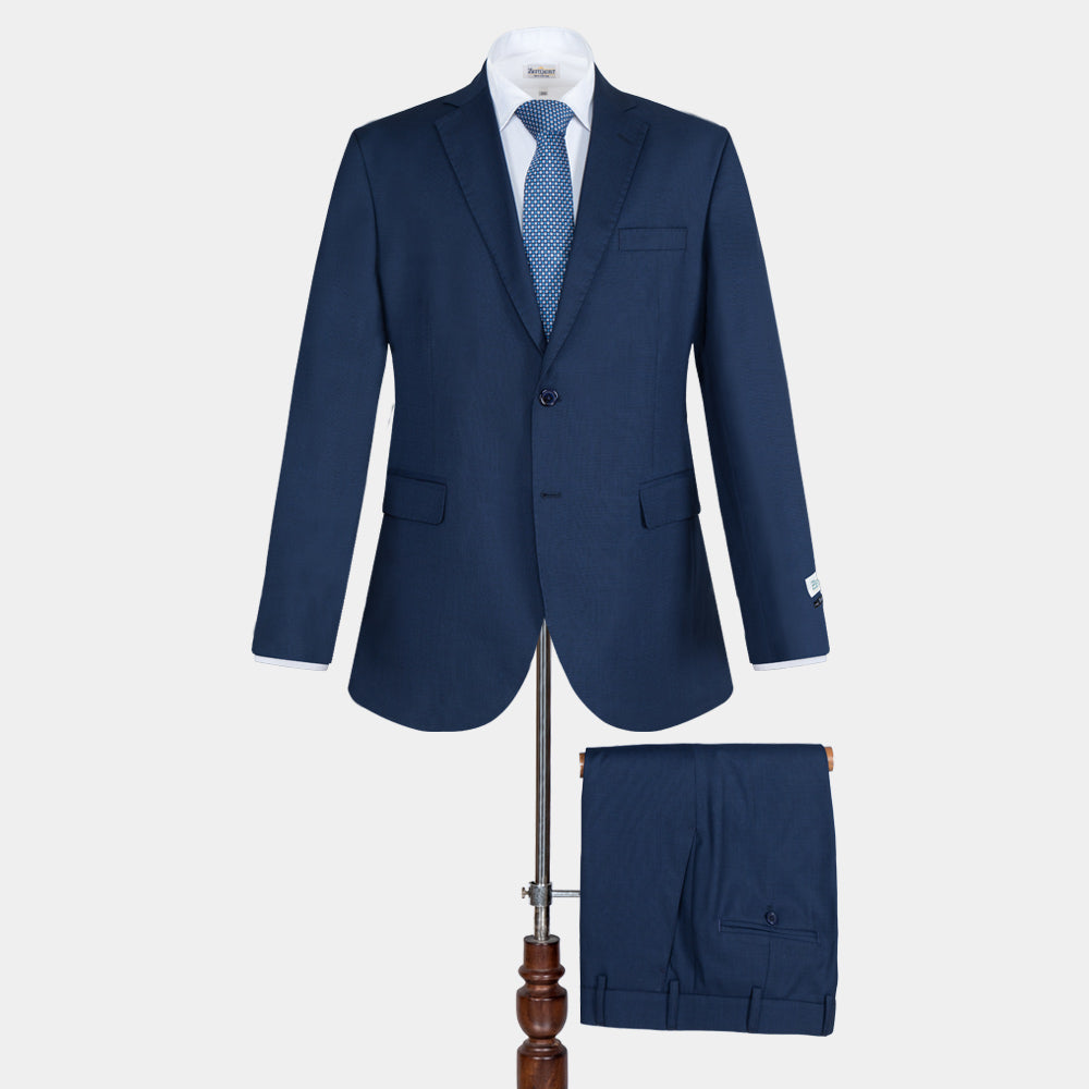 Men's Super Fine Wool Blend Suit (WBHR-68|TLF18)        