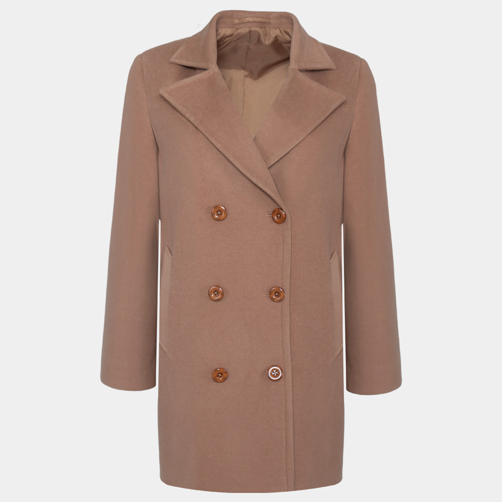 Women's Microfiber Half Coat (KNT-79|1670)       