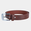 Men's Zink Alloy Casual Leather Belt (ZAL-36/BTL-4|MAT)      
