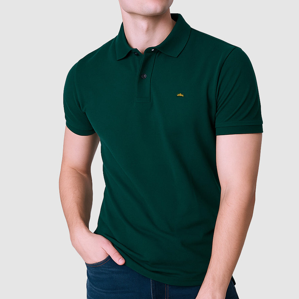 Men's Cotton Stretch Pique Golf Polo (PKPCG-1/3|PKT/HSL)
