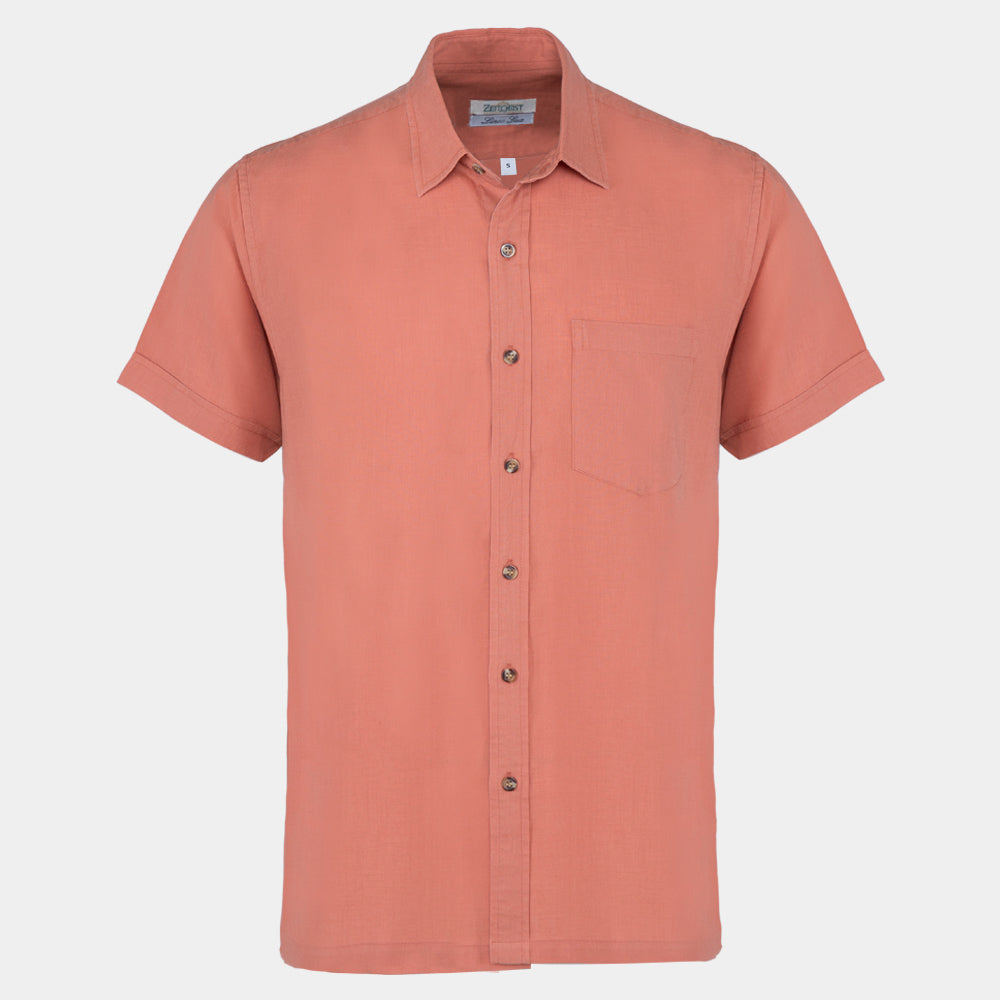 Men's Linen Lux Bushirt (LINCLX-16|HSP)        