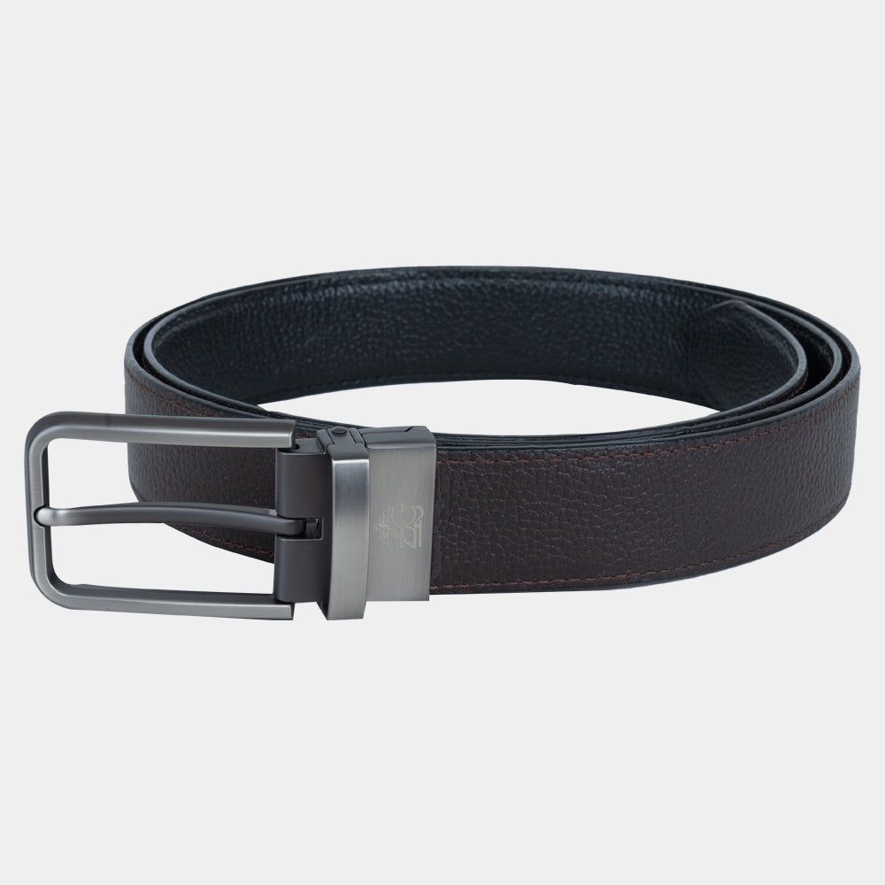 Men's Reversible Leather Belt (ZAL-40/BTL-6|MAT)