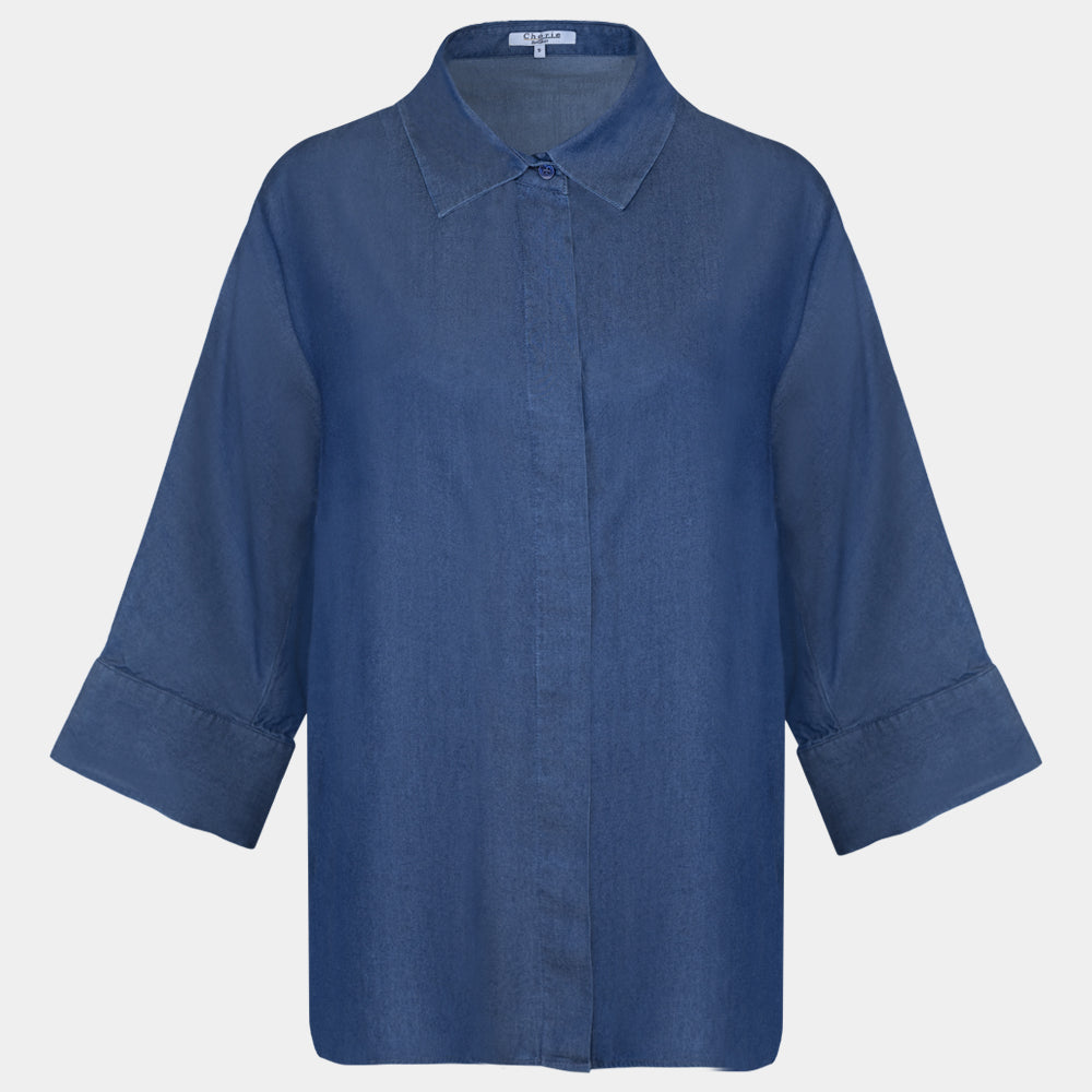 Women's Denim Top (DNM-47|OSU2647)        