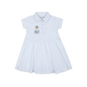 Juthoor Polo Dress (PKH-80C (WHT-REG)|JTH/1)