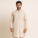 Men's Pure Linen Kurta (LIN-1445|KRT/1)        