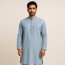 Men's Pure Linen Kurta (LIN-1453|KRT/1)        