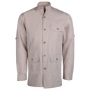 Men's Pure Cotton Bush Coat (CTN-479|CLR/FSL)