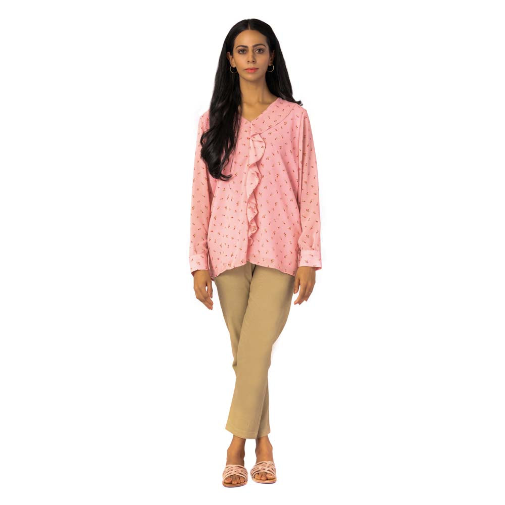 Women's Georgette Top (LGR-1|1596)        