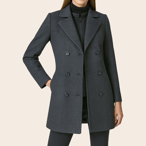 Women's Microfiber Half Coat (KNT-93|1670)       