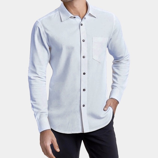 Men's Pure Linen Bushirt (LIN-1392|FSL)        